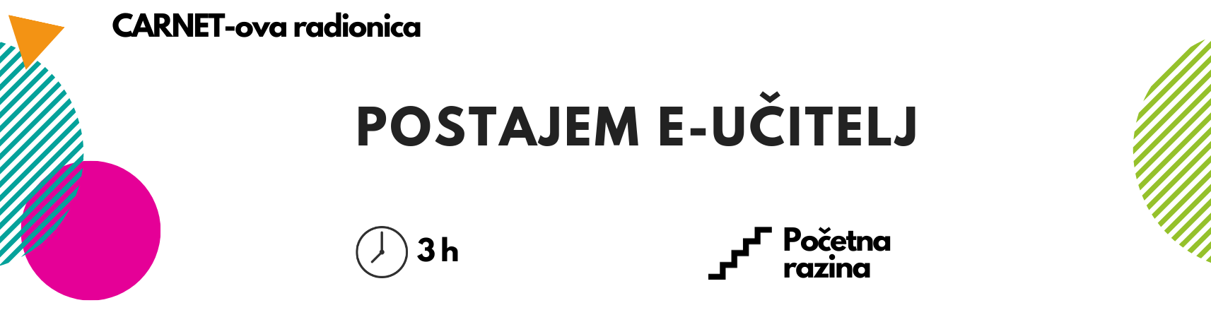 Postajem e-učitelj