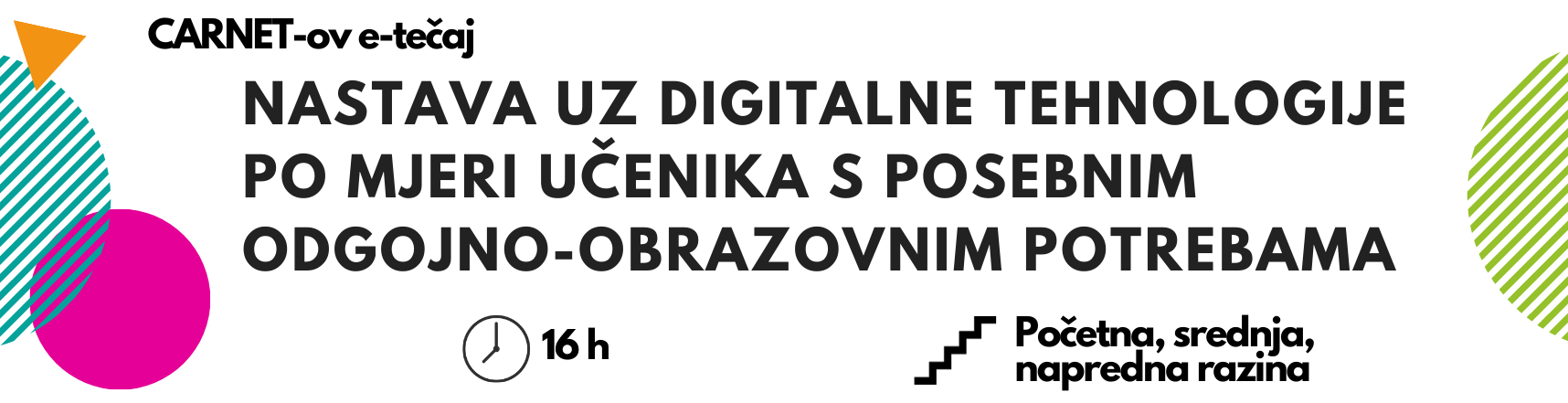 Nastava uz digitalne tehnologije po mjeri učenika s posebno odgojno-obrazovnim potrebama