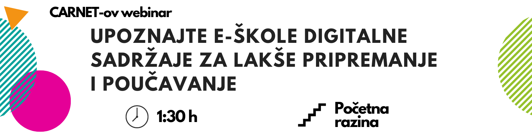 Upoznajte e-Škole digitalne sadržaje za lakše pripremanje i poučavanje